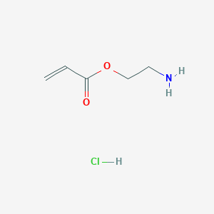 molecular formula C5H10ClNO2 B8268731 2-Aminoethyl prop-2-enoate;hydrochloride 