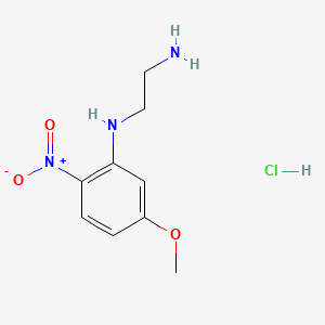 molecular formula C9H14ClN3O3 B8268761 HC Yellow no. 9 CAS No. 86419-69-4