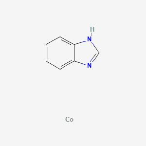 molecular formula C7H6CoN2 B8268781 1H-benzimidazole;cobalt 