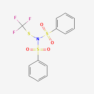 Bis(phenylsulfonyl)(trifluoromethylthio)amine