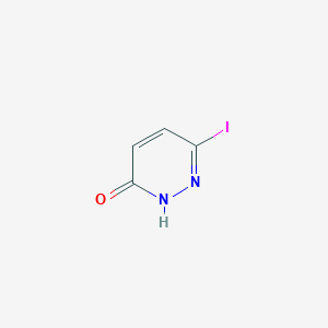 molecular formula C4H3IN2O B8268817 6-iodopyridazin-3(2H)-one 