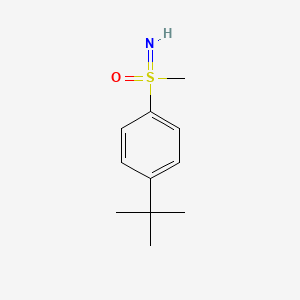 molecular formula C11H17NOS B8268863 S-(4-tert-Butylphenyl)-S-methylsulfoximine 
