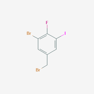 molecular formula C7H4Br2FI B8268909 CID 131331877 