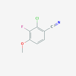 molecular formula C8H5ClFNO B8268913 CID 131030288 