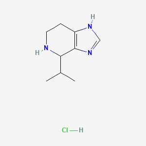 4-isopropyl-4,5,6,7-tetrahydro-1H-imidazo[4,5-c]pyridine hydrochloride