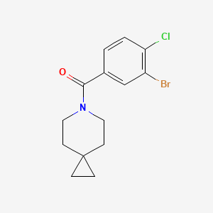 (3-Bromo-4-chlorophenyl)(6-azaspiro[2.5]octan-6-yl)methanone