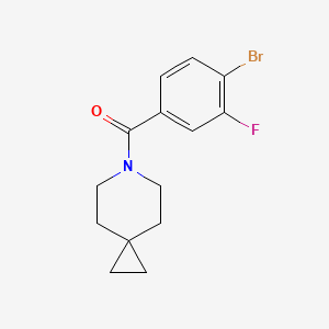 (4-Bromo-3-fluorophenyl)(6-azaspiro[2.5]octan-6-yl)methanone