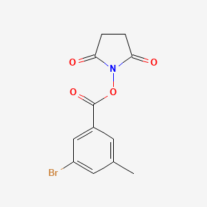 2,5-Dioxopyrrolidin-1-yl 3-bromo-5-methylbenzoate