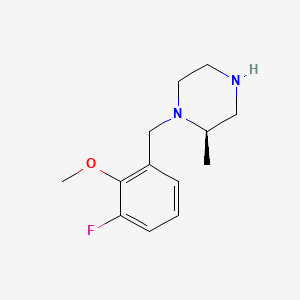 (R)-1-(3-Fluoro-2-methoxybenzyl)-2-methylpiperazine