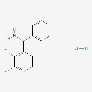 (2,3-Difluorophenyl)(phenyl)methanamine hydrochloride