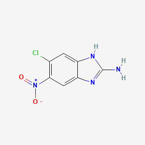 molecular formula C7H5ClN4O2 B8269392 CID 68909453 