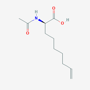 molecular formula C11H19NO3 B8269418 (R)-2-Acetamidonon-8-enoic acid 