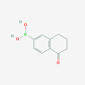 (5-Oxo-5,6,7,8-tetrahydronaphthalen-2-yl)boronic acid