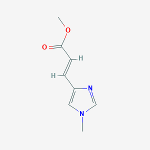 methyl (E)-3-(1-methyl-1H-imidazol-4-yl)acrylate