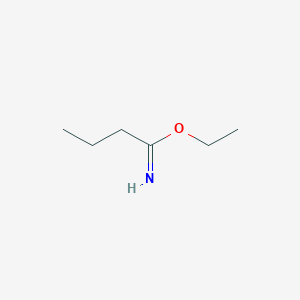 molecular formula C6H13NO B8269851 Ethyl butyrimidate CAS No. 998-97-0