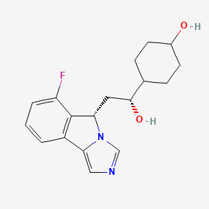 molecular formula C18H21FN2O2 B8269884 Navoximod CAS No. 1402836-86-5