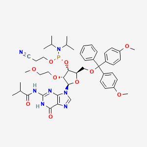 molecular formula C47H60N7O10P B8269886 DMT-2M-O-Me-rG(ib)amidite CAS No. 251647-55-9
