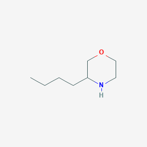 molecular formula C8H17NO B8269931 3-Butylmorpholine CAS No. 19856-79-2