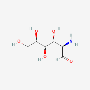 molecular formula C6H13NO5 B8269959 (2R,3R,4R,5R)-2-amino-3,4,5,6-tetrahydroxyhexanal CAS No. 1948-54-5