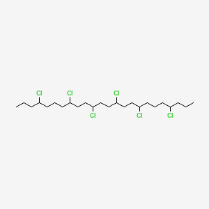 molecular formula C24H44Cl6 B8269983 Chlorowax 40 CAS No. 63449-39-8