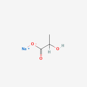 molecular formula C3H5NaO3 B8269991 Sodium lactate CAS No. 312-85-6