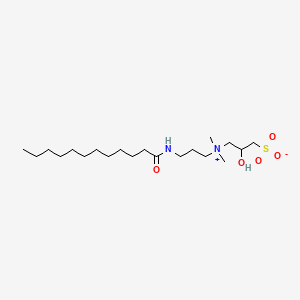 molecular formula C20H42N2O5S B8269998 Cocamidopropyl hydroxysultaine CAS No. 68139-30-0