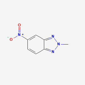molecular formula C7H6N4O2 B8270002 2-Methyl-5-nitrobenzotriazole CAS No. 36793-96-1