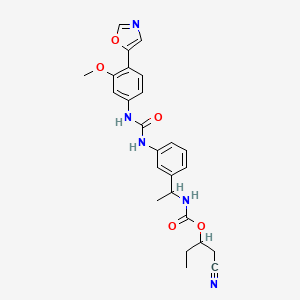 molecular formula C25H27N5O5 B8270101 VX-944, Avn-944 CAS No. 501345-02-4