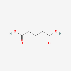 molecular formula C5H8O4<br>C5H8O4<br>COOH(CH2)3COOH B8270111 Glutaric acid CAS No. 68603-87-2