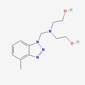 2,2'-[[(4-Methyl-1H-benzotriazol-1-YL)methyl]imino]bisethanol