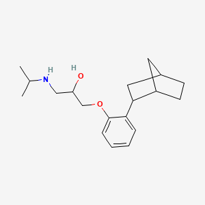 molecular formula C19H29NO2 B8270144 Bornaprolol CAS No. 66451-06-7