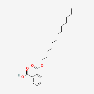 molecular formula C21H32O4 B8270172 2-tridecoxycarbonylbenzoic Acid CAS No. 21577-81-1