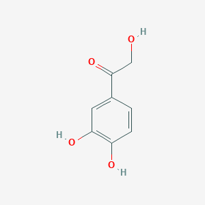molecular formula C8H8O4 B8270273 1-(3,4-Dihydroxyphenyl)-2-hydroxyethanone CAS No. 29477-54-1