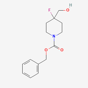 Benzyl 4-fluoro-4-(hydroxymethyl)piperidine-1-carboxylate