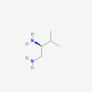 molecular formula C5H14N2 B8270344 (2S)-3-methylbutane-1,2-diamine CAS No. 40630-14-6