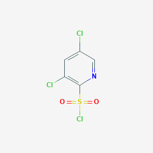 molecular formula C5H2Cl3NO2S B8270371 3,5-Dichloro-pyridine-2-sulfonyl chloride CAS No. 886371-16-0