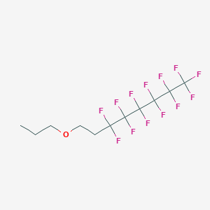 molecular formula C11H11F13O B8270385 1,1,1,2,2,3,3,4,4,5,5,6,6-Tridecafluoro-8-propoxyoctane CAS No. 1193010-01-3
