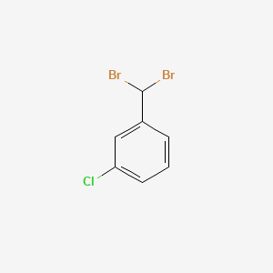 molecular formula C7H5Br2Cl B8270551 3-Chlorobenzal bromide CAS No. 70288-97-0