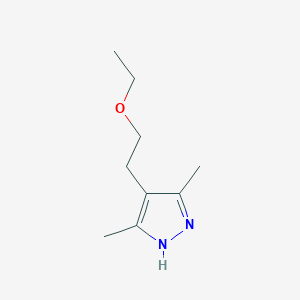 4-(2-ethoxyethyl)-3,5-dimethyl-1H-pyrazole
