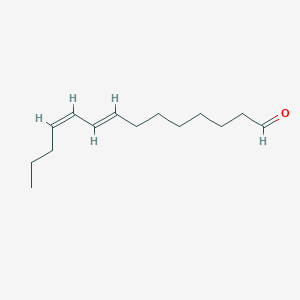 molecular formula C14H24O B8270596 (8E,10Z)-tetradeca-8,10-dienal CAS No. 247167-79-9