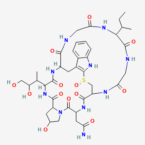molecular formula C39H54N10O13S B8270614 Amaninamide CAS No. 58311-65-2
