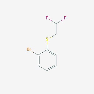 (2-Bromophenyl)(2,2-difluoroethyl)sulfane