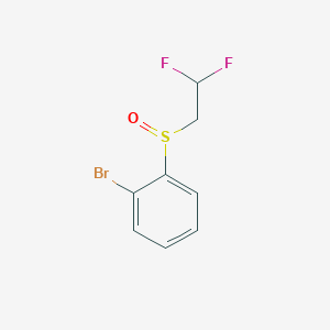 1-Bromo-2-(2,2-difluoroethylsulfinyl)benzene