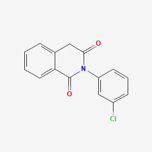 B8270767 2-(3-Chloro-phenyl)-4h-isoquinoline-1,3-dione CAS No. 22367-12-0