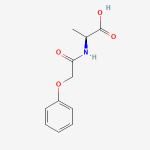 (2S)-2-[(phenoxyacetyl)amino]propanoic acid