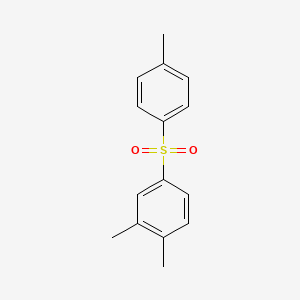 molecular formula C15H16O2S B8270782 1,2-Dimethyl-4-tosylbenzene CAS No. 28361-44-6