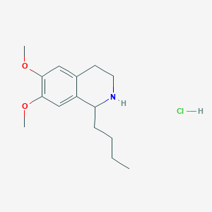 1-Butyl-6,7-dimethoxy-1,2,3,4-tetrahydroisoquinoline hydrochloride