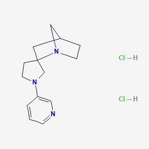 1'-(3-Pyridinyl)-spiro[1-azabicyclo[2.2.1]heptane-2,3'-pyrrolidine]dihydrochloride