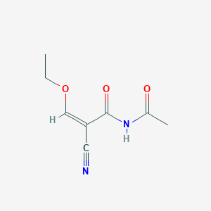 (Z)-N-acetyl-2-cyano-3-ethoxyprop-2-enamide