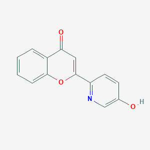 molecular formula C14H9NO3 B8271077 2-(5-Hydroxy-pyridin-2-yl)-chromen-4-one CAS No. 884500-84-9